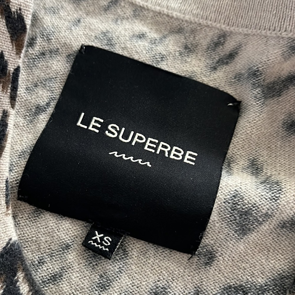 Le Superbe Cashmere -Frances Crop Sweater Top - Picture 8 of 12